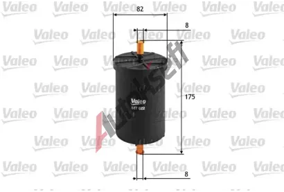 VALEO Palivov filtr VA 587022, 587022