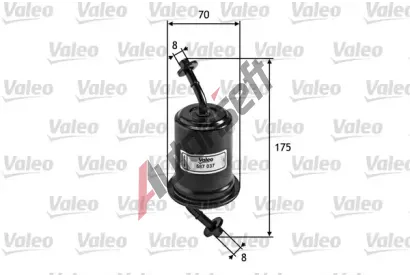 VALEO Palivov filtr VA 587037, 587037