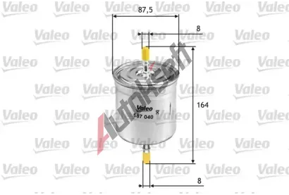 VALEO Palivov filtr VA 587040, 587040