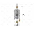 Palivov filtr VALEO ‐ VA 587060