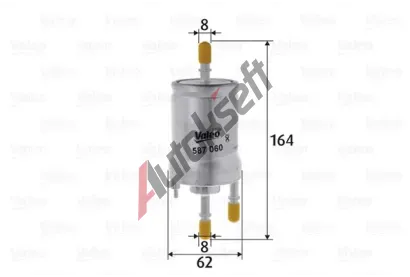 VALEO Palivov filtr VA 587060, 587060