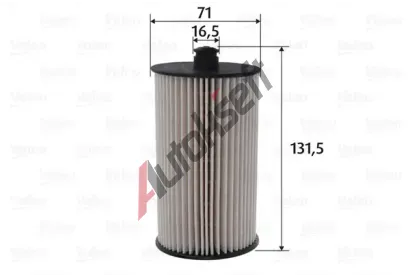 VALEO Palivov filtr VA 587071, 587071