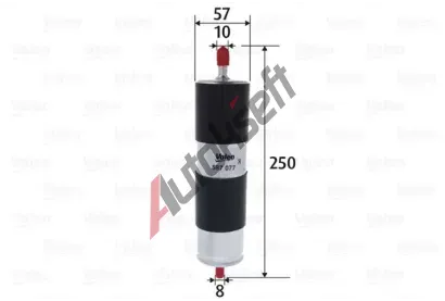 VALEO Palivov filtr VA 587077, 587077