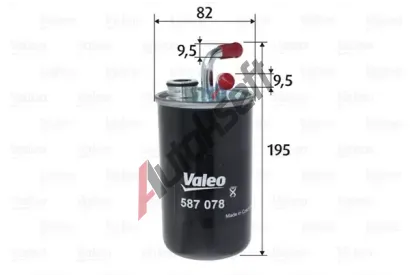 VALEO Palivov filtr VA 587078, 587078