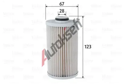 VALEO Palivov filtr VA 587083, 587083