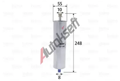 VALEO Palivov filtr VA 587088, 587088