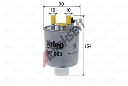 VALEO Palivov filtr VA 587093, 587093