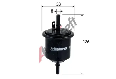 VALEO Palivov filtr VA 587116, 587116