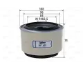 VALEO Palivov filtr ‐ VA 587180