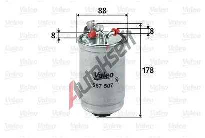 VALEO Palivov filtr VA 587507, 587507