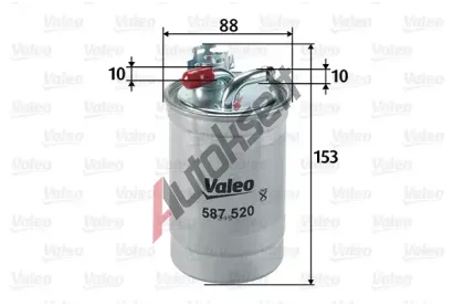 VALEO Palivov filtr VA 587520, 587520