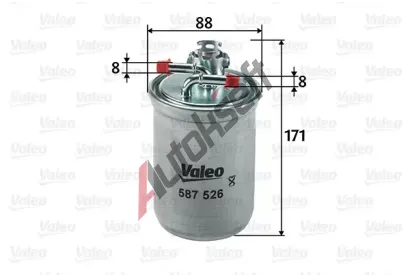 VALEO Palivov filtr VA 587526, 587526