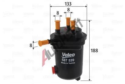 VALEO Palivov filtr VA 587539, 587539