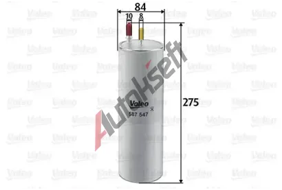 VALEO Palivov filtr VA 587547, 587547