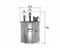 Palivov filtr VALEO ‐ VA 587567