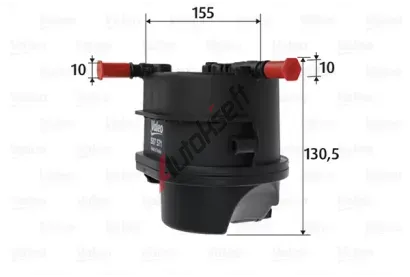 VALEO Palivový filtr VA 587571, 587571 VALEO Palivový filtr VA 587571, 587571