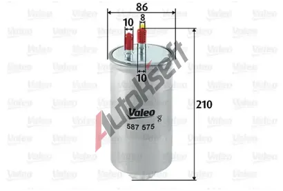 VALEO Palivov filtr VA 587575, 587575