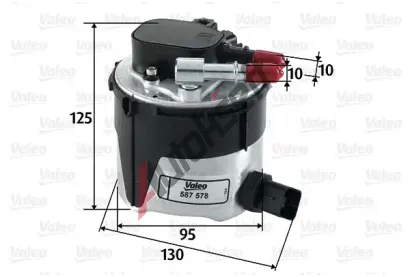 VALEO Palivov filtr VA 587578, 587578