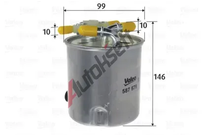 VALEO Palivov filtr VA 587579, 587579