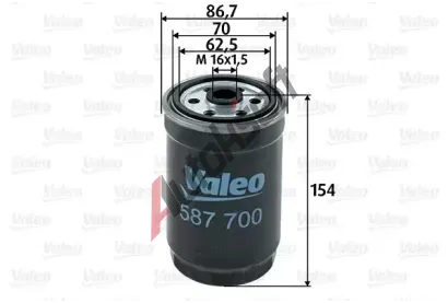 VALEO Palivov filtr VA 587700, 587700