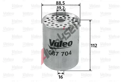 VALEO Palivov filtr VA 587704, 587704