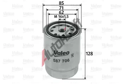 VALEO Palivov filtr VA 587706, 587706