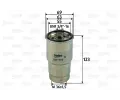 Palivov filtr VALEO ‐ VA 587710