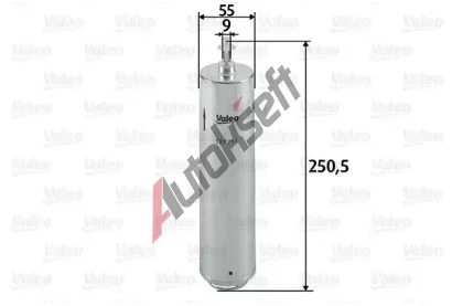 VALEO Palivov filtr VA 587711, 587711