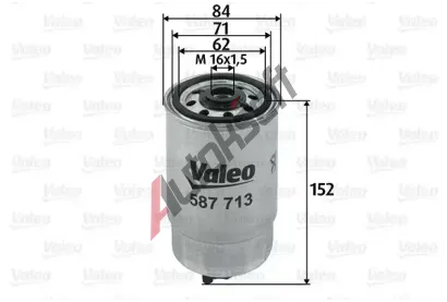 VALEO Palivov filtr VA 587713, 587713