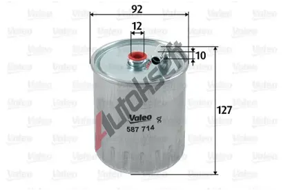 VALEO Palivov filtr VA 587714, 587714
