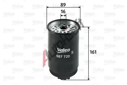 VALEO Palivový filtr VA 587720, 587720 VALEO Palivový filtr VA 587720, 587720