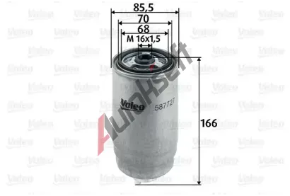 VALEO Palivov filtr VA 587727, 587727