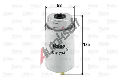 VALEO Palivov filtr VA 587734, 587734