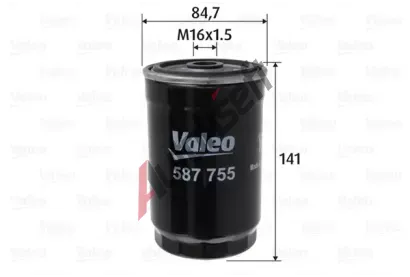 VALEO Palivov filtr VA 587755, 587755