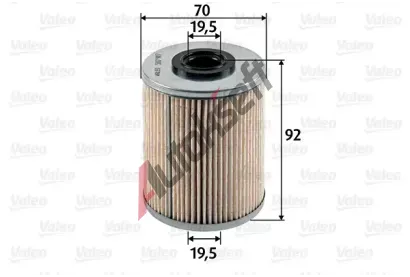 VALEO Palivov filtr VA 587907, 587907