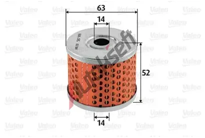 VALEO Palivov filtr VA 587908, 587908