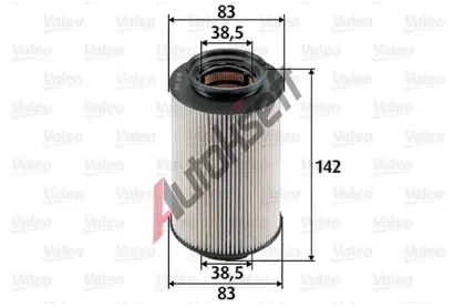 VALEO Palivov filtr VA 587909, 587909