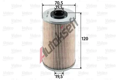 VALEO Palivov filtr VA 587913, 587913