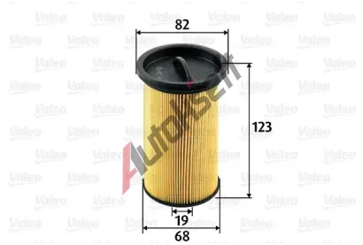 VALEO Palivov filtr VA 587921, 587921