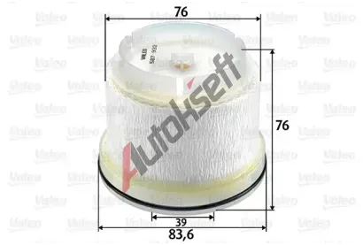 VALEO Palivov filtr VA 587933, 587933