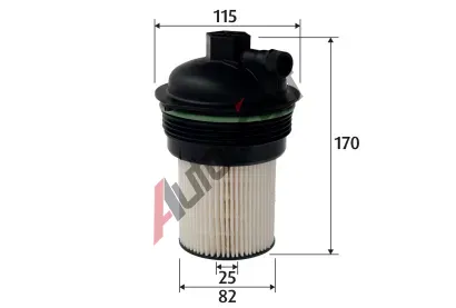 VALEO Palivov filtr VA 587950, 587950