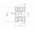VALEO Pedstihov spojka VA 588018, 588018