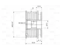 VALEO Pedstihov spojka VA 588032, 588032