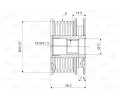 VALEO Pedstihov spojka VA 588044, 588044