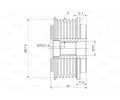 VALEO Pedstihov spojka VA 588050, 588050