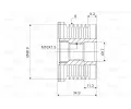 VALEO Pedstihov spojka VA 588067, 588067