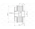 VALEO Pedstihov spojka VA 588098, 588098
