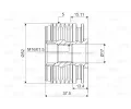 VALEO Alterntorov volnobka VA 588109, 588109