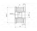 VALEO Alterntorov volnobka VA 588119, 588119