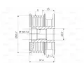 VALEO Alterntorov volnobka VA 588122, 588122